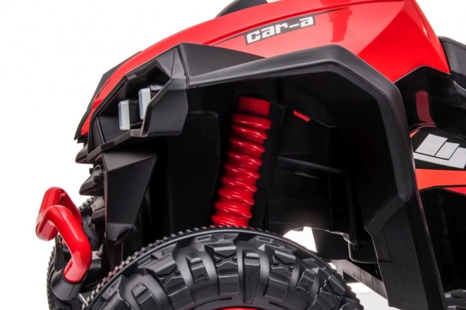 Roter Elektro-Quad für Kinder