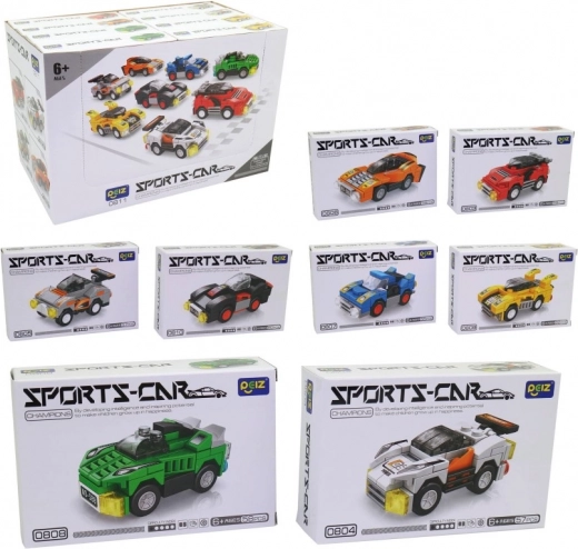 Sportwagen mit freilaufenden Rädern - 16 Stk. im Displaybox