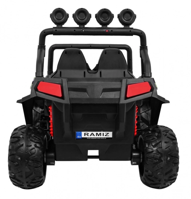 Grand Buggy Strong Lift pro Kinder Moro + Antrieb 4x4 + Fernbedienung + Gepäckträger + MP3 Radio + LED-Diode