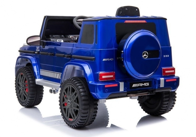 Elektroauto Mercedes G63 Blau Lackiert