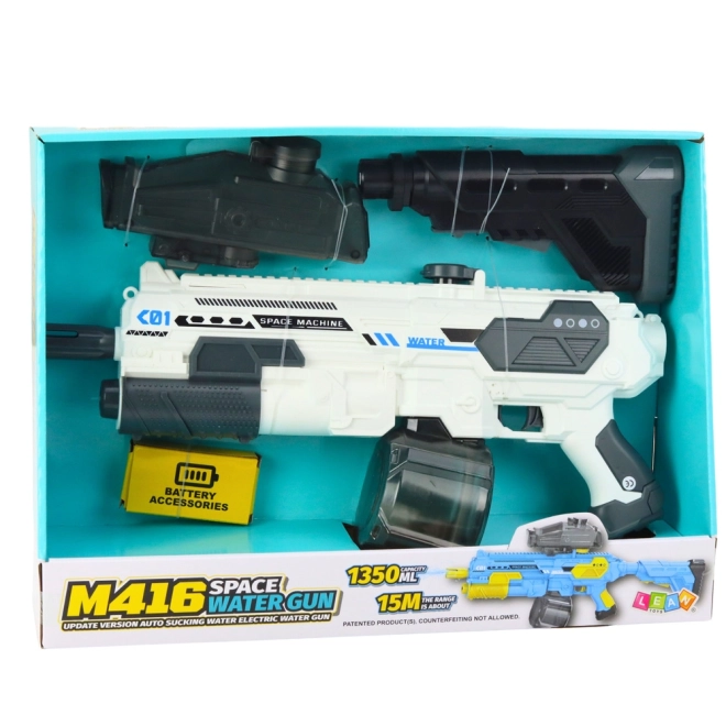 Elektrische Wasserpistole M416 mit Tanks 1350ml