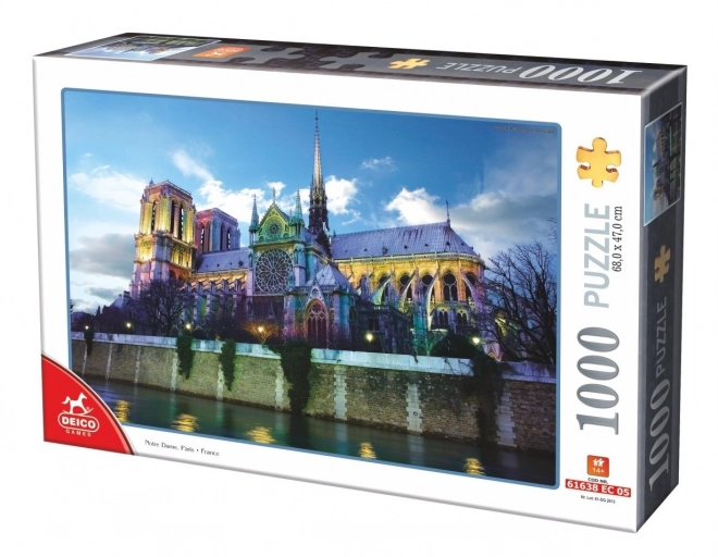 Puzzle Notre Dame Paris 1000 Teile