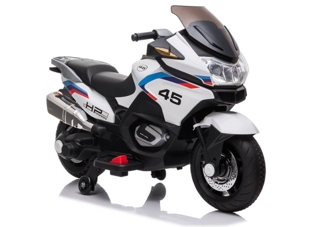 Kinderakku-Motorrad XMX609 weiß
