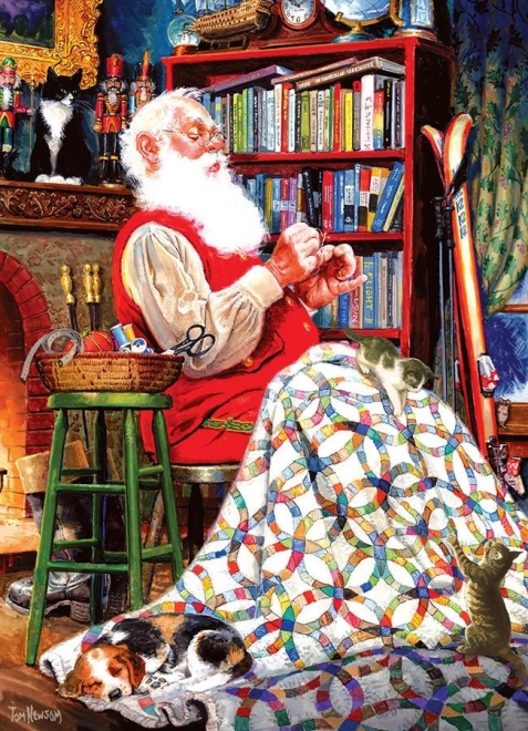Puzzle Santas Decke 1000 Teile