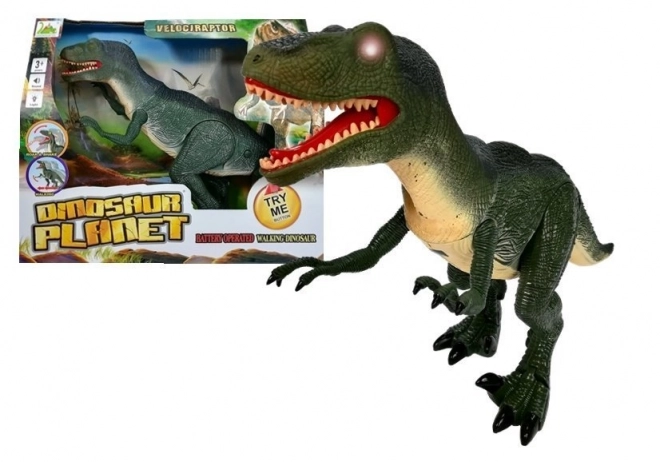 Interaktiver Velociraptor Dinosaurier Spielzeug