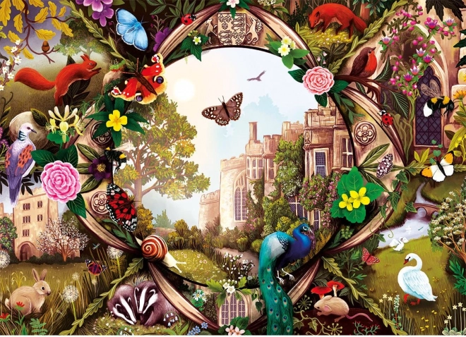 Puzzle Haddon Hall 1000 Teile