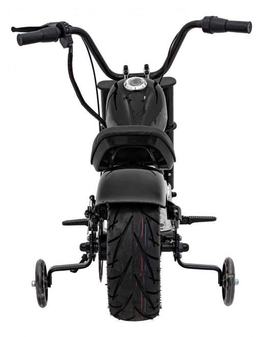 Chopper Warrior Motorrad Schwarz