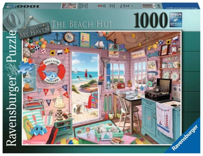 Ravensburger Puzzle Mein Refugium: Strandhäuschen 1000 Teile