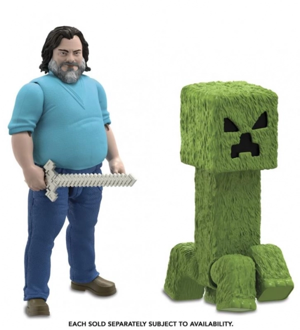 Filmfigur aus Minecraft groß