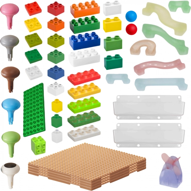 Masterkidz Holz-STEM-Tafel Freistehend mit Zubehör
