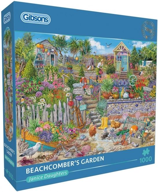 Puzzlespiel Garten am Strand 1000 Teile