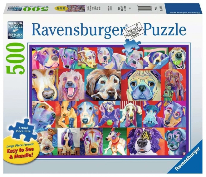 Ravensburger Puzzle Ahoi Hunde XXL 500 Teile