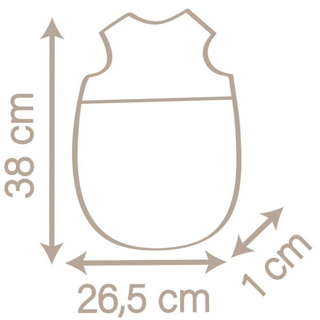 Schlafsack für Puppen Baby Nurse
