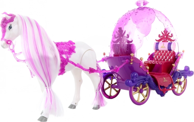 Interaktives Pferd, das läuft und Musik abspielt