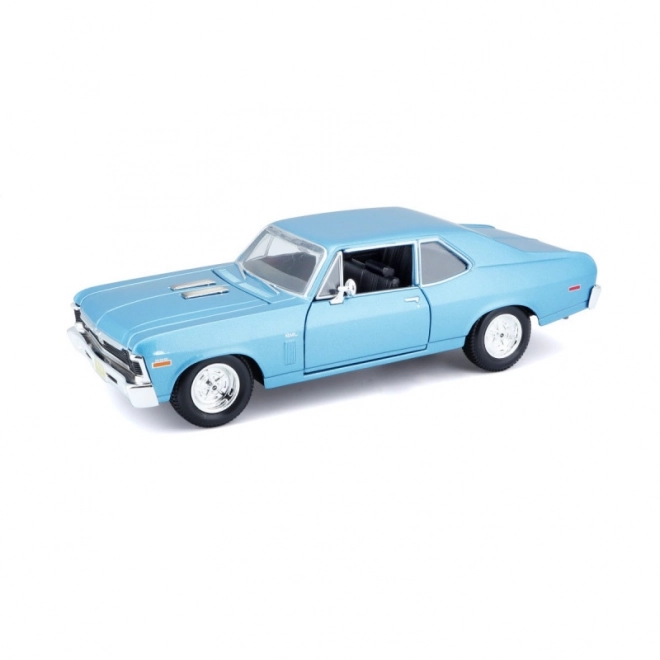 Chevrolet Nova 1970 Modell 1/24 Blau