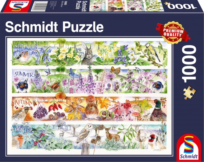 Jahreszeiten Puzzle 1000 Teile