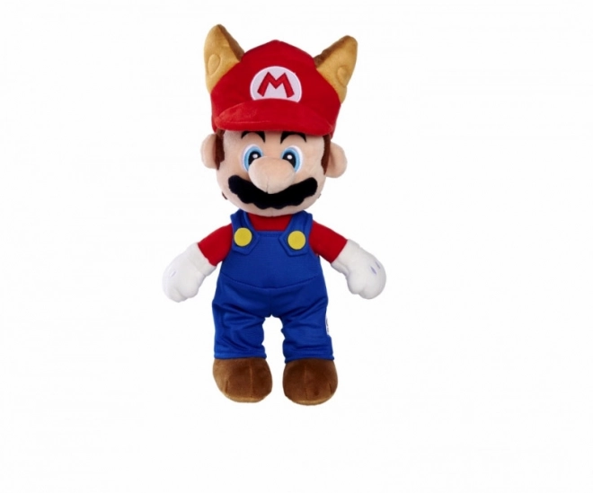 Super Mario Waschbär Mario Plüschfigur 30 cm