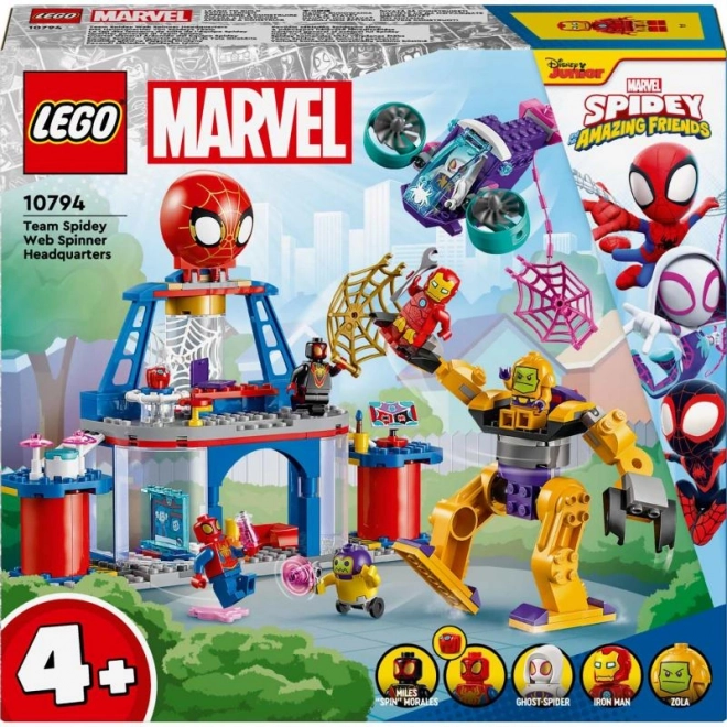 Lego Spidey Superkumpels Hauptquartier