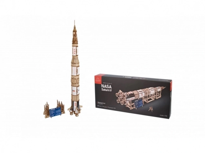 Ugears 3D Holzpuzzle NASA Saturn V