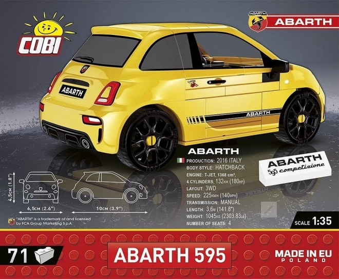 Abarth 595 Competizione Konstruktionsmodell