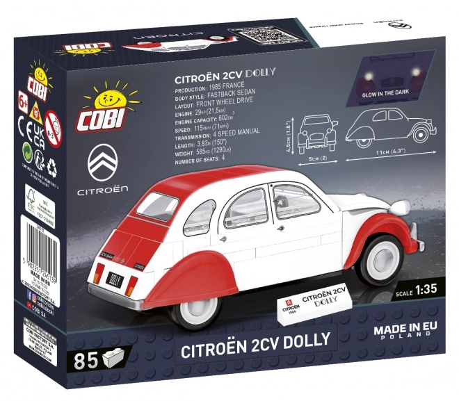 Cobi Citroen 2CV Dolly Bauset