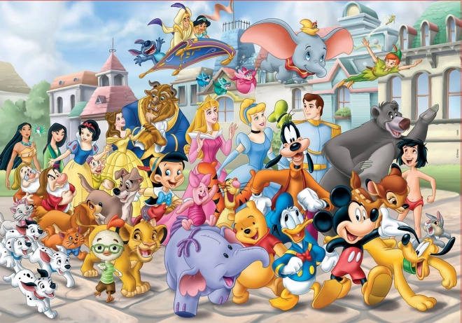 Disney Puzzle Umzug Figuren 200 Teile