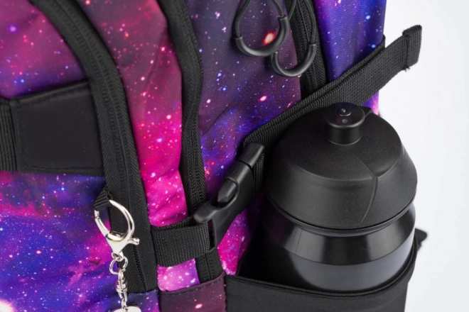 BAAGL Skate Galaxy Schulset: Rucksack, Federmäppchen, Turnbeutel