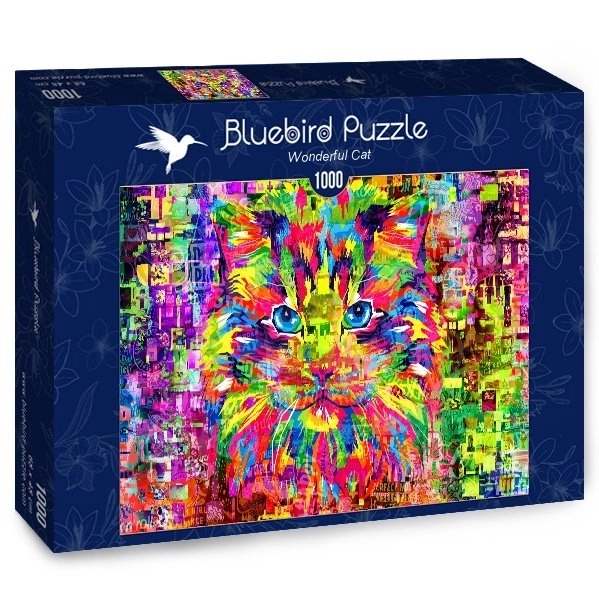 Puzzle Wunderschöne Katze 1000 Teile