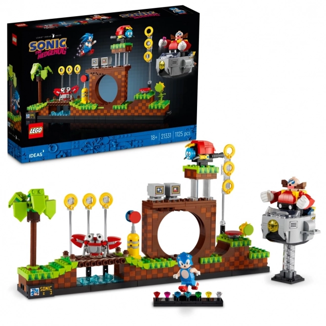 Sonic the Hedgehog - Green Hill Zone LEGO Set