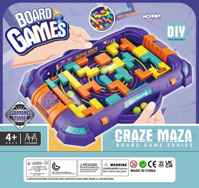 Geschicklichkeitsspiel Flipper Verrücktes Labyrinth