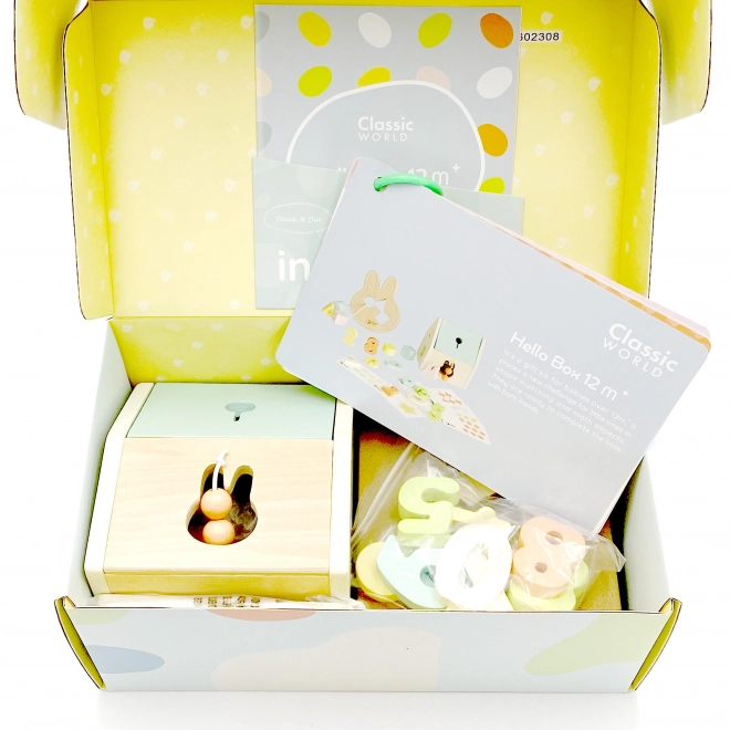 Pastellfarbenes Baby-Set von Classic World – Erste Lernspielzeuge von 12 bis 18 Monaten