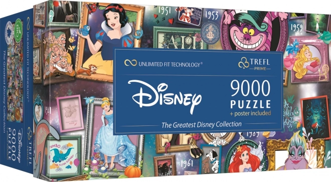 Disney Puzzle Sammlung mit 9000 Teilen