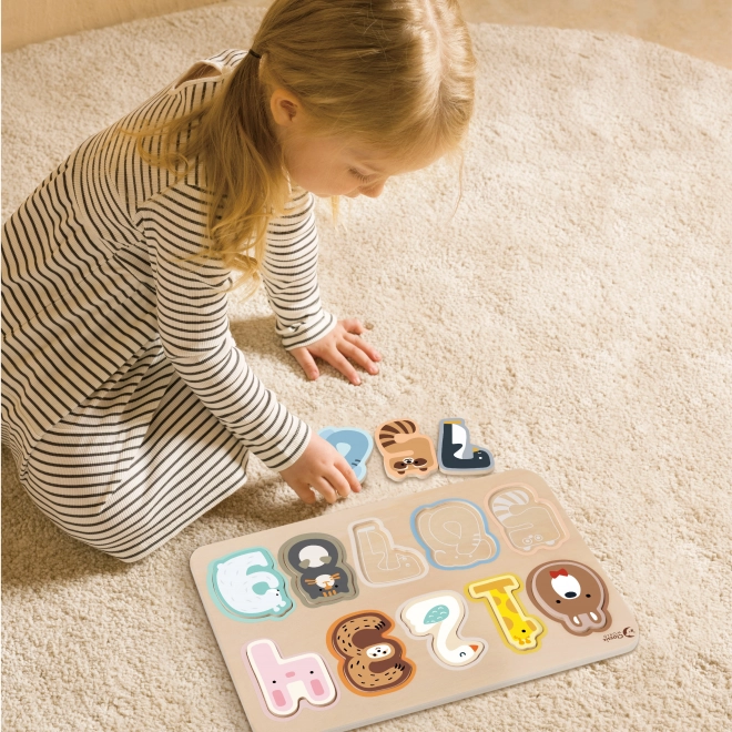 Drewnisches Zahlen-Puzzle Montessori Spielzeug