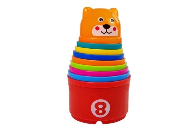 Pyramidenbecher Baby mit Zahlen