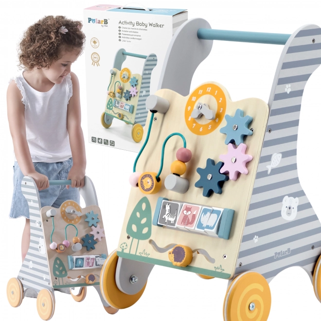 Interaktiver Lauflernwagen Polar Bär