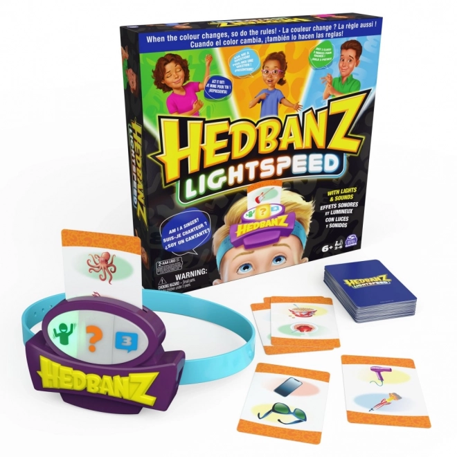 Hedbanz Lightspeed Ratespiel