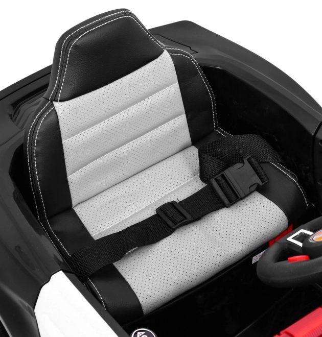 Elektrisches Kinderauto GT Sport Polizei Schwarz