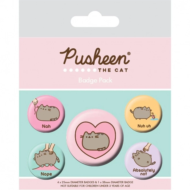 Pusheen Anstecknadel Set