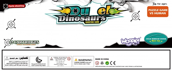 Woopie dinosaurus schlacht geschicklichkeitsspiel