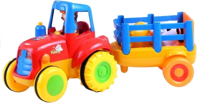 Anhänger mit Gitter und öffnender Rampe