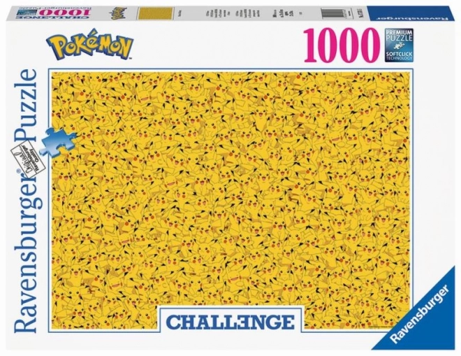 Ravensburger Puzzle Herausforderung: Pokémon Pikachu 1000 Teile