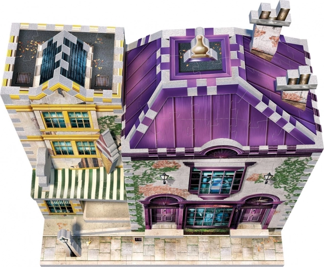 WREBBIT 3D Puzzle: Madam Malkin und Florean Fortescue Eisdiele