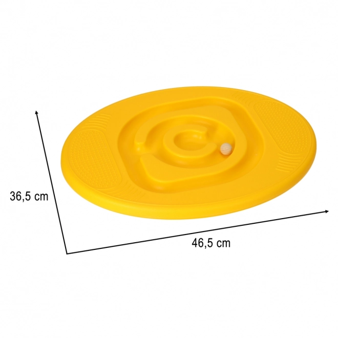 Balance Board mit Labyrinth für Kinder Gelb