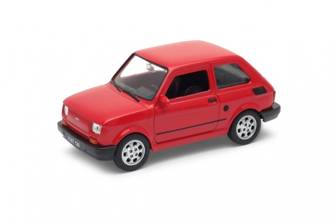 Fiat 126 Maluch Modellauto 1:34 Weiß