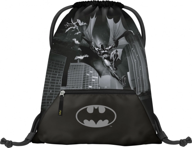 Schulset Batman Dunkle Stadt: Rucksack, Federmappe, Beutel