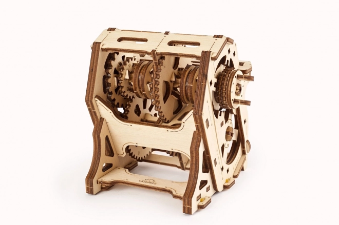 Ugears 3D Mechanisches Holzpuzzle STEM Lerngetriebe