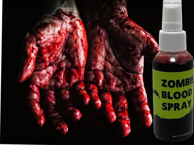 Halloween Blut Spray Make-up