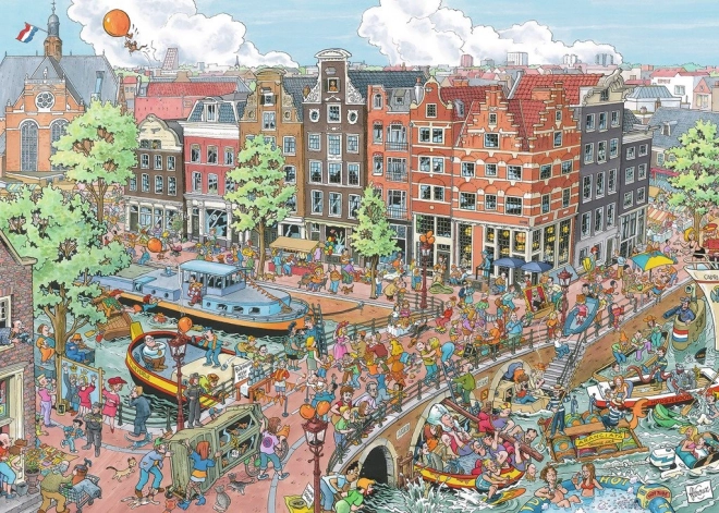 Ravensburger Puzzle Städte der Welt: Amsterdam 1000 Teile