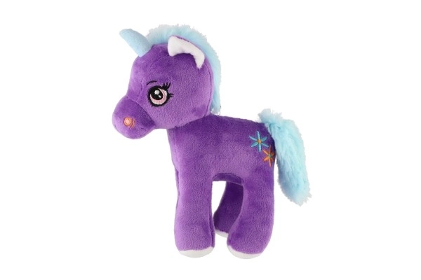 Plüsch Einhorn Lena violett 20 cm