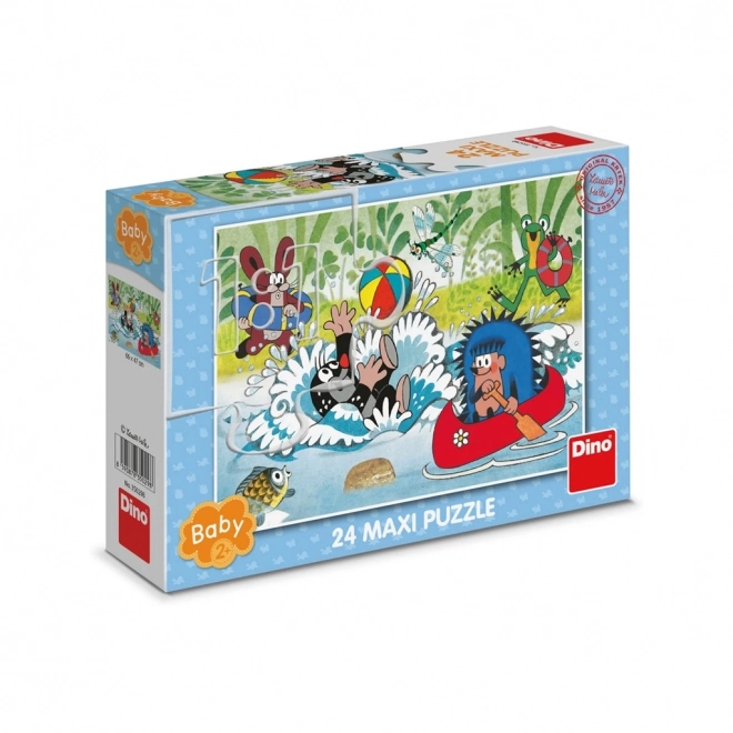 Maxi-Puzzle Der kleine Maulwurf im Wasser